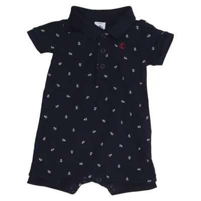 Sparkdräkt (Blå, Vit) från Petit Bateau Bomull