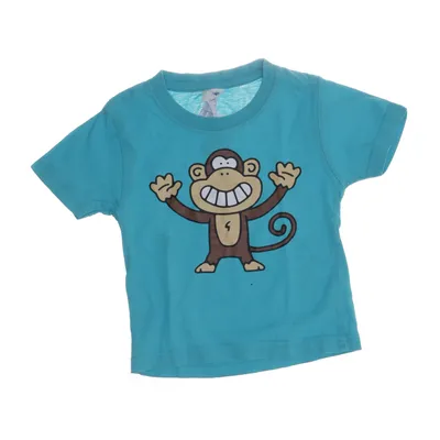 T-shirt (Blauw) van JHK Katoen