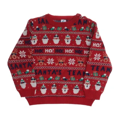 Christmas sweater (Red, Multicolored) from Tex Baby Acrylic