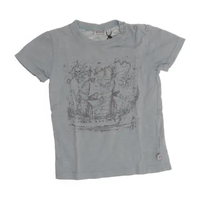 T-shirt (Groen) van Wheat Organisch katoen