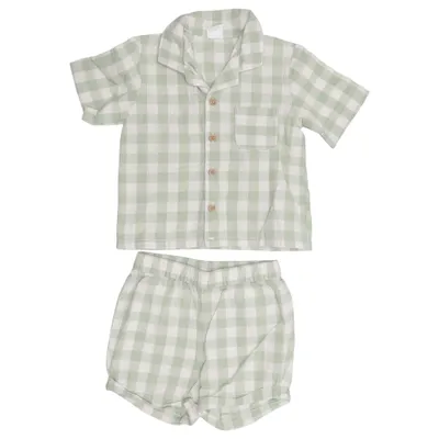 Set (Grön, Vit) från H&M Bomull