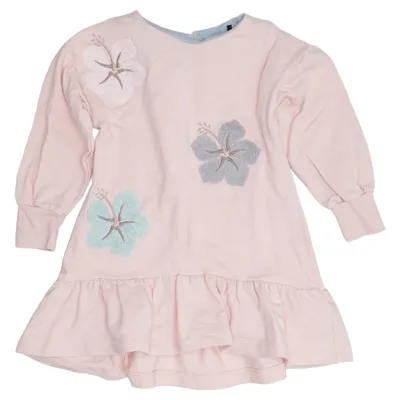 Jurk (Roze, Blauw) van Moonstar Katoen, Elastaan