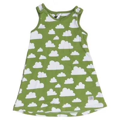 Robe (Vert, Blanc) de Färg & Form Coton