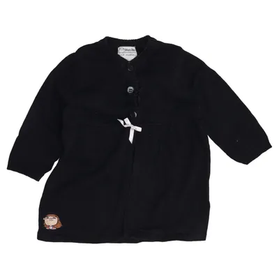 Cardigan (Black) from Alfons Åberg Cotton