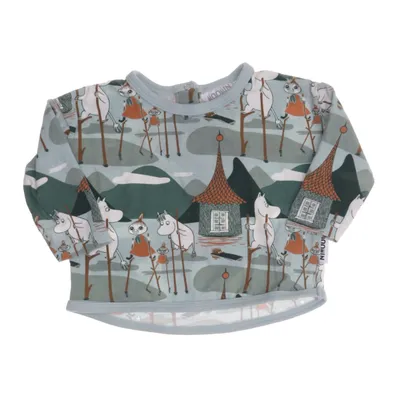 Long sleeve T-shirt (Green, Multicolored) from Moomin by Martinex Cotton, Elastane