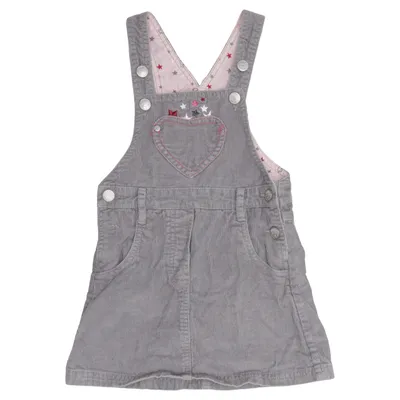 Robe salopette (Gris) de Papagino Coton