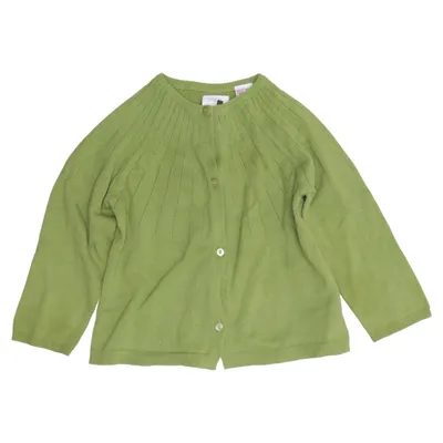 Cardigan (Groen) van Zara Baby Katoen, Polyamide