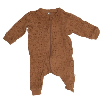 Barboteuse (Marron) de Pippi Coton