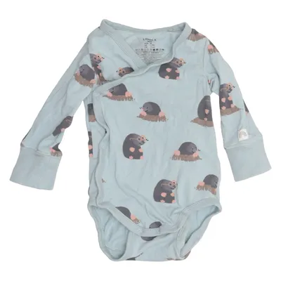 Body (Grün) von Lindex Baby Baumwolle, Elasthan