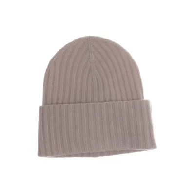 Beaniemössa (Beige) från Andiata Kashmir, Merinoull