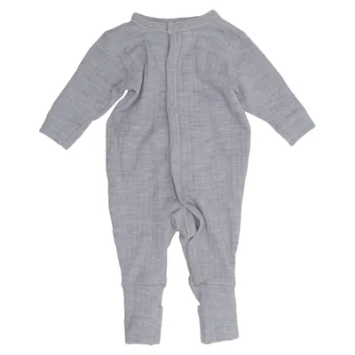 Rompers (Gray) from Joha Merino wool