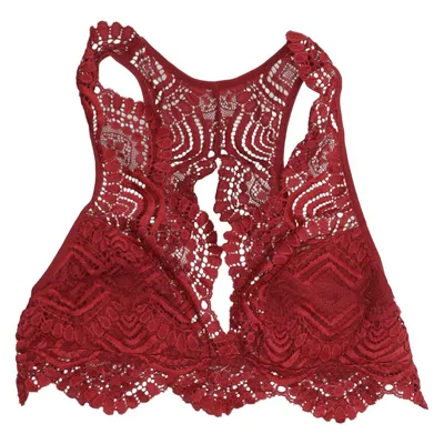 Bralette (Rood) van Passionata Katoen, Elastaan, Polyamide