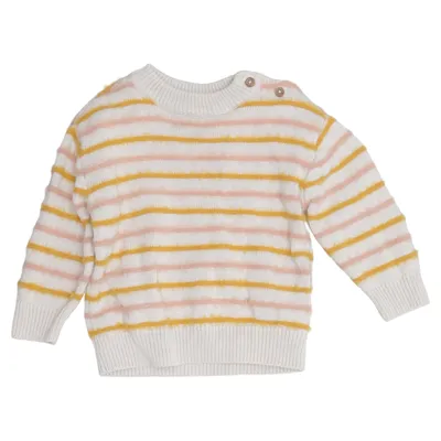Tröja (Beige, Rosa, Gul) från Hema Ekologisk bomull, Polyamid