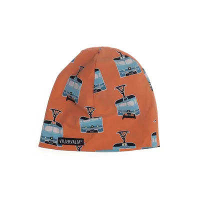 Mössa (Orange, Blå, Svart) från Villervalla Elastan, Ekologisk bomull