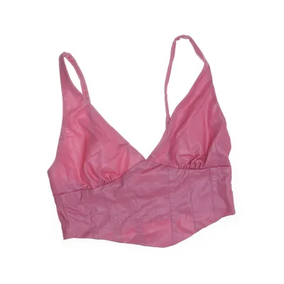 Bustier (Pink) from Bershka Polyester