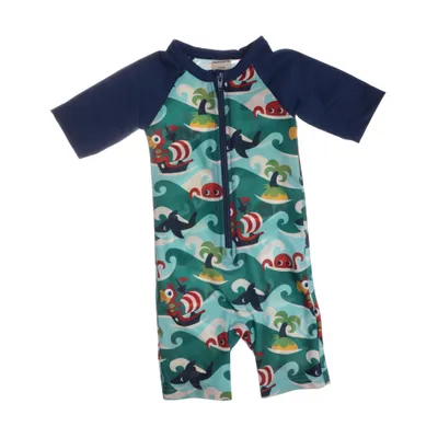 Body (Blå, Flerfärgad) från Maxomorra Elastan, Återvunnen polyester