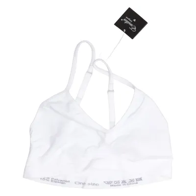 Brassière (Blanc) de Emilia Lingerie Élasthane, Polyamide