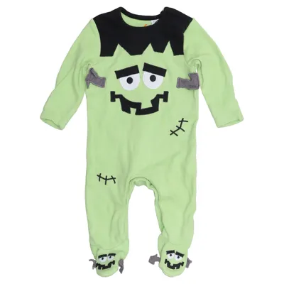 Barboteuse (Vert, Noir) de F&F Baby Coton, Élasthane