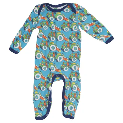 Barboteuse (Bleu, Multicolore) de Småfolk Coton