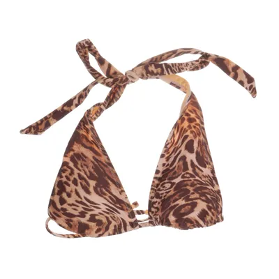 Bikini top (Brown, Multicolored) from Stronger Elastane, Polyamide, Polyester