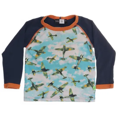 Lange mouwen shirt (Blauw, Meerkleurig) van Molo