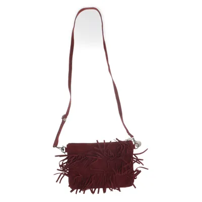 Axelremsväska (Röd) Mocka