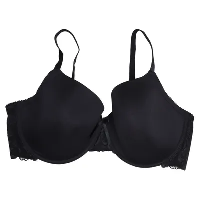 Bra (Black) from Mariemeili Elastane, Polyamide