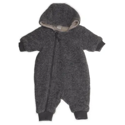 Outdoor overalls  (Grå, Beige) fra Lindex Baby Polyester, Uld