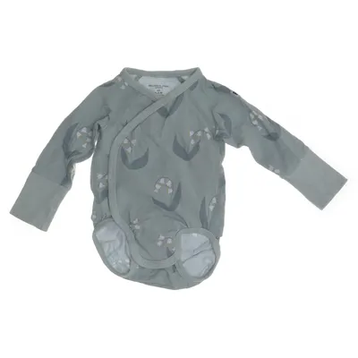 Body (Grön, Vit, Flerfärgad) från Polarn O. Pyret Elastan, Ekologisk bomull