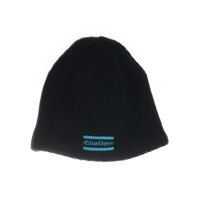 Beanie (Black, Blue) from Atlas Copco Organic cotton, Recycled polyester