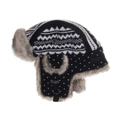 Trapperhatt (Flerfärgad) från Barts Akryl, Nylon, Polyester, Pälsimitation, Ull