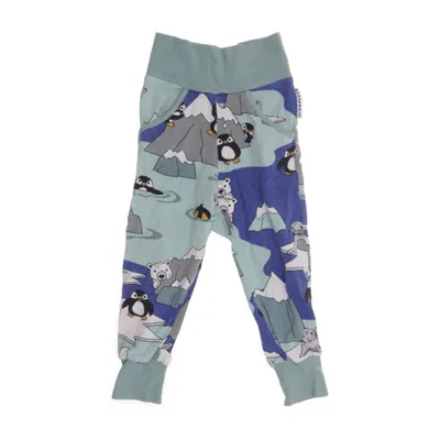 Broek (Blauw, Meerkleurig) van Geggamoja Bamboo, Organisch katoen, Elastaan