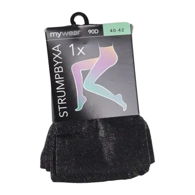 Nylon tights (Strumpbyxa) from MyWear Elastane, Metallic fiber, Polyamide