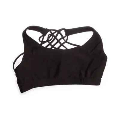 Brassière (Marron) de Adoore Sport Élasthane, Polyamide