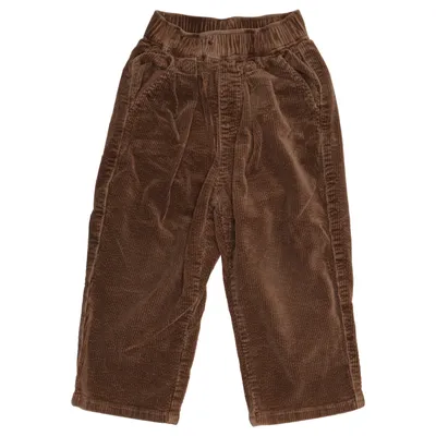 Corduroy broek (Bruin) van Zara