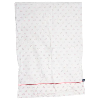 Pillowcase (White, Red) from Mille Notti Cotton