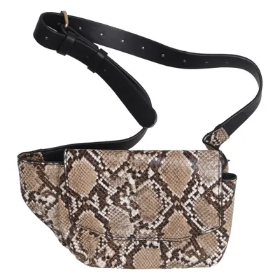 Sac-banane (Marron, Noir, Multicolore) de Mango Polyester, Polyuréthane