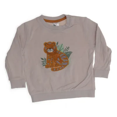 Collegetröja (Beige) från Pusblu Bomull