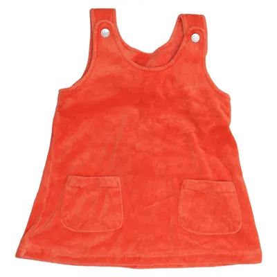 Robe salopette (Rouge) de Katvig Coton, Polyester