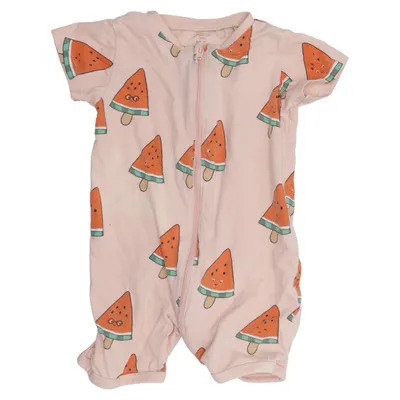 Barboteuse (Rose, Multicolore) de Lindex Baby Coton