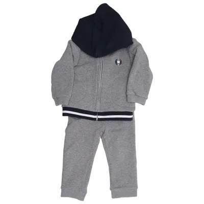 Mjukisset (Grå, Svart, Vit) från Jacadi Bomull, Elastan, Polyester