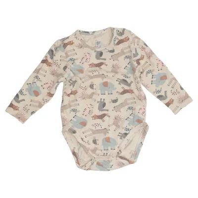 Body (Beige, Multicolored) from ICA I Love Eco Elastane, Organic cotton