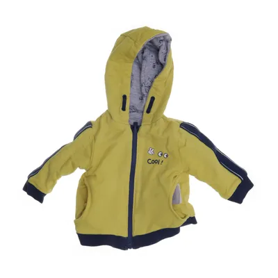 Hoodie (Yellow, Blue) from Mayoral Newborn Cotton, Elastane