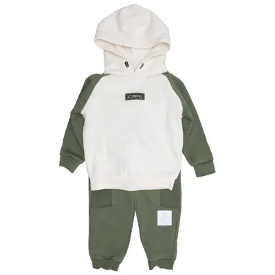 Loungewear (Grøn, Hvid, Blå) fra Iceberg Bomuld, Polyester
