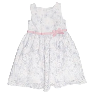 Bloemenmeisjes jurk (Blauw, Roze, Wit) van Primark Premium Katoen, Polyamide, Polyester