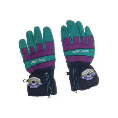 Wanten (Blauw, Lila, Groen) van Crane Sports Leer, Nylon, Polyester