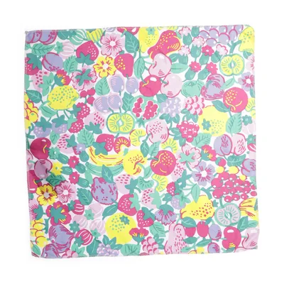 Neckerchief (White, Multicolored) from Lush Recycled polyester