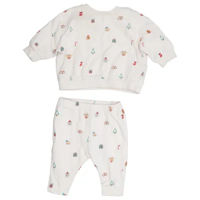 Sæt (Beige, Flerfarvet) fra Next Baby Bomuld