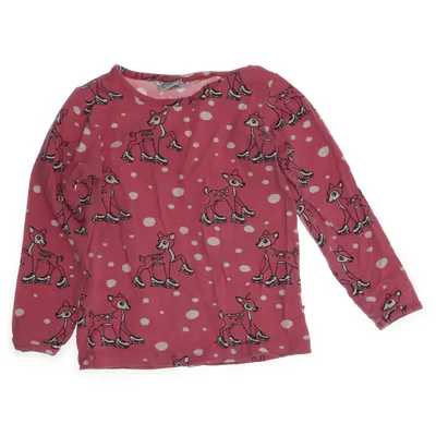 T-shirt à manches longues (Rose, Blanc, Noir) de Småfolk Coton, Élasthane, Modal