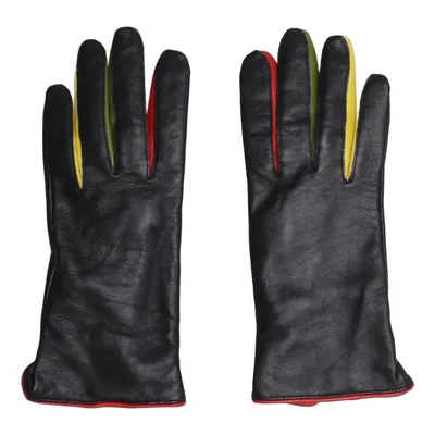 Gants en cuir (Noir, Multicolore) de Gaucho Cuir, Laine
